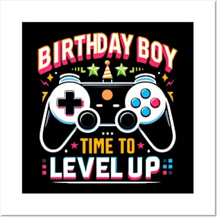 Gamer birthday boy Posters and Art